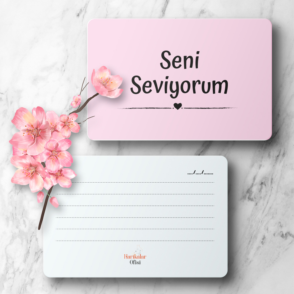 Harikalar Ofisi Seni Seviyorum Hediye Kartı Harikalar Ofisi Seni Seviyorum Hediye Kartı