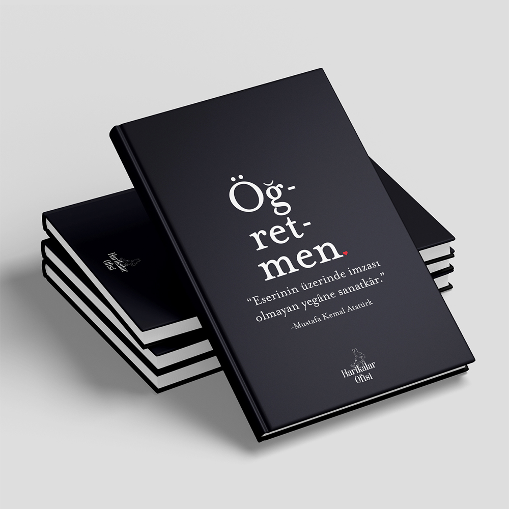 Öğ-ret-men Tasarımlı Akademik Öğretmen Ajandası
